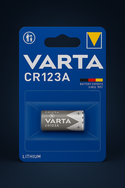 VARTA CR123A Lithium Batterie – Power für Bitcoin- & Mining-Projekte