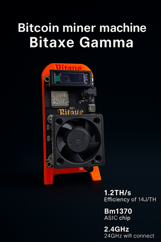 Bitaxe Gamma 601 black Edition - 1,2TH/s