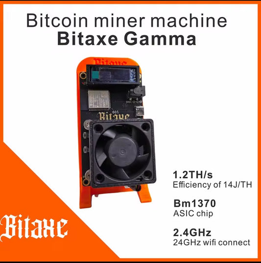 Bitaxe Gamma 601 black Edition - 1,2TH/s